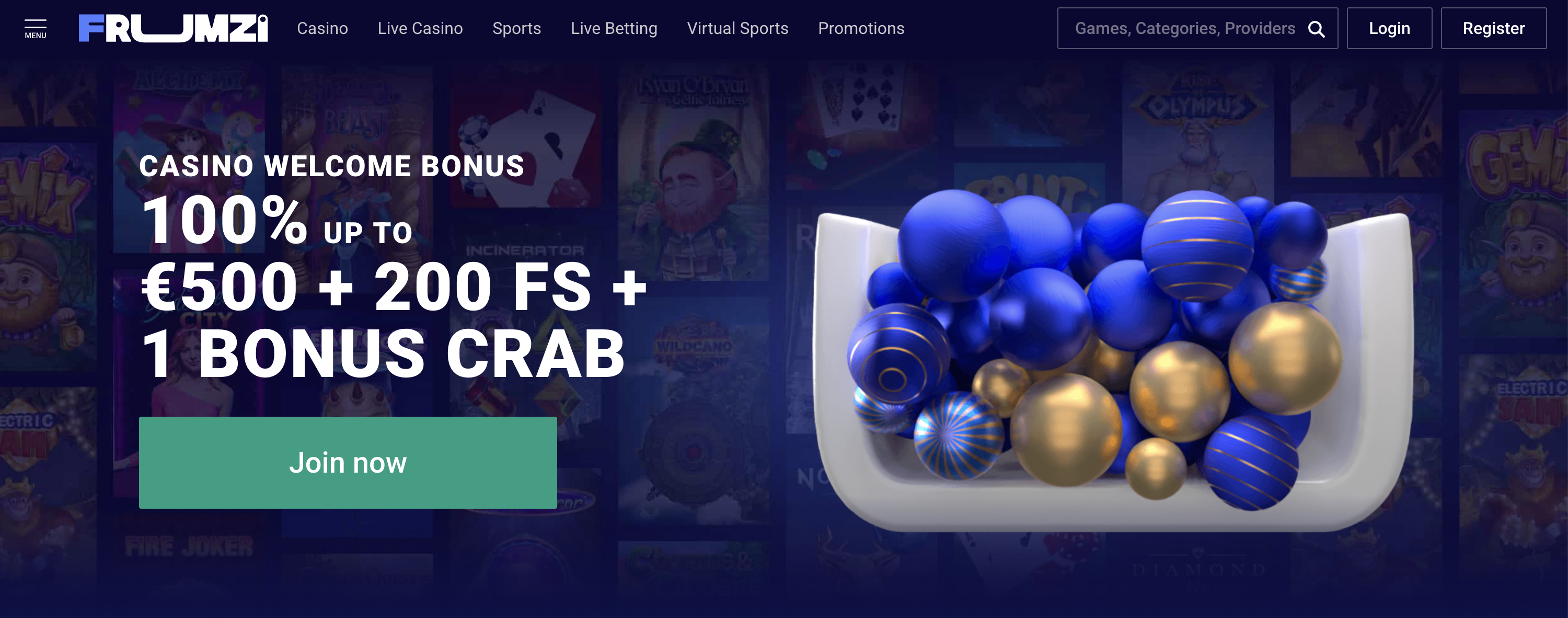 Frumzi Casino Review